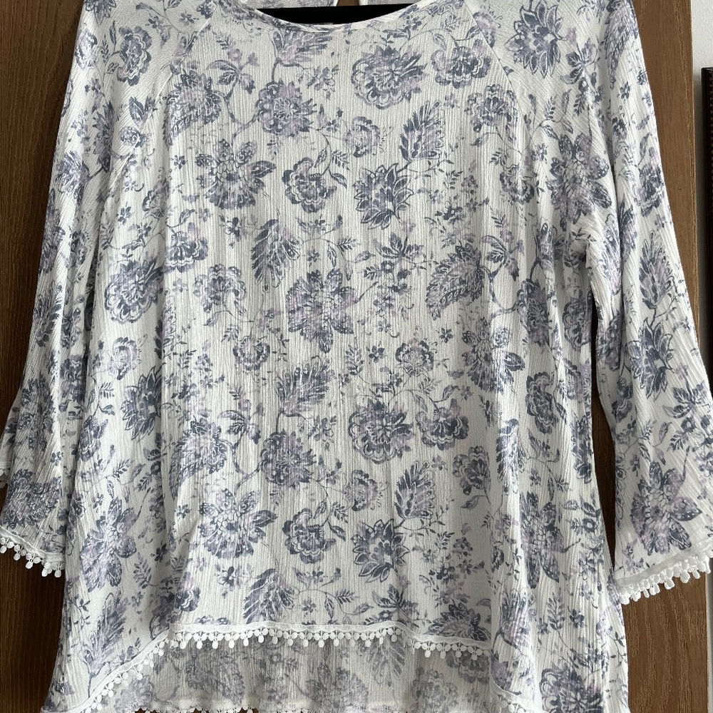 Paper moon blouse